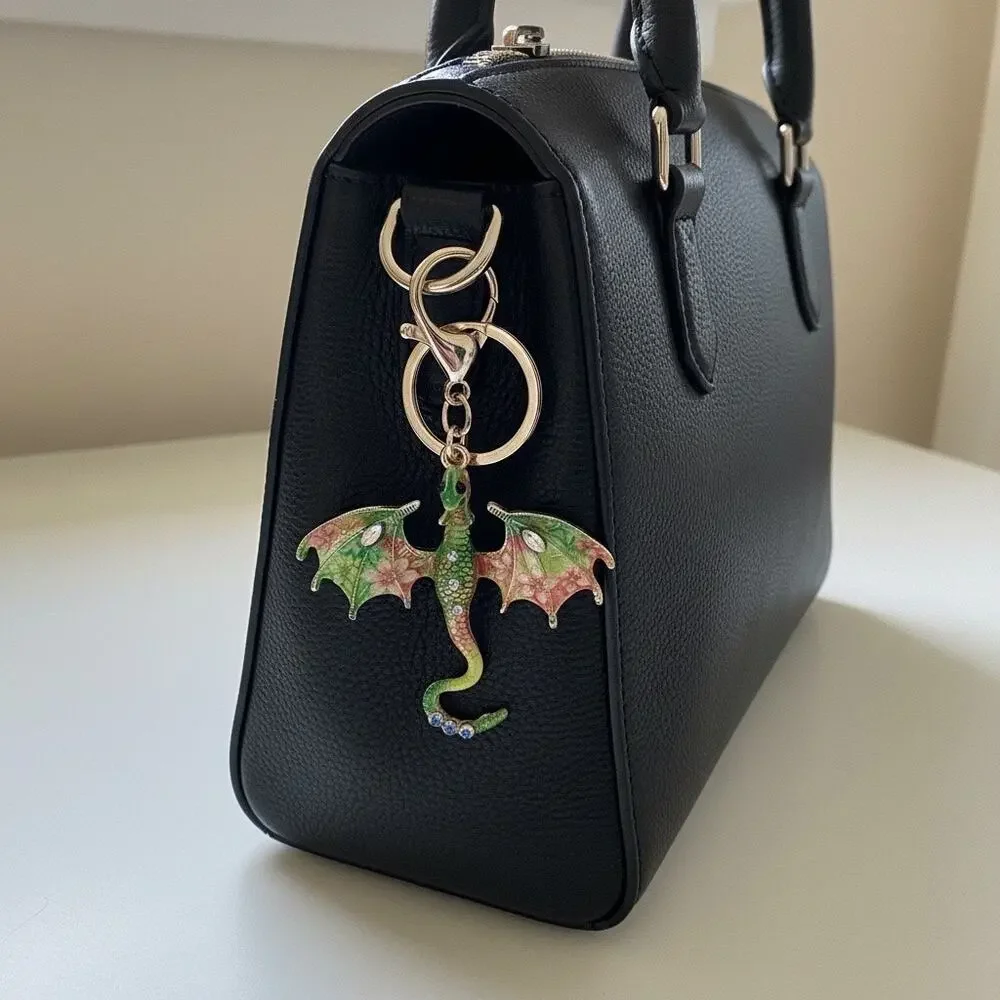 Fantasy Western Dragon Keychain